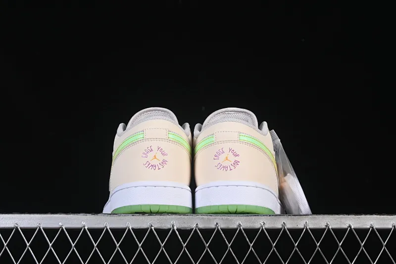 All categories Air Jordan Jordan series basketball shoes Air Jordan 1 Low Air Jordan 1 Low "Tokyo Bio Hack" AJ1 Joe 1 light gray color matching low-top cultural casual sneakers HQ2030-001